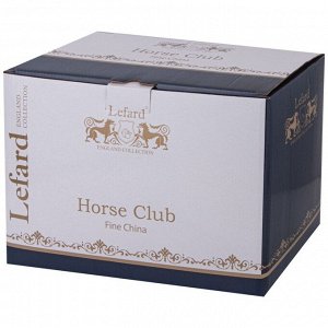 Чайный сервиз фарфор, 14 предметов, на 6 персон, 300 мл, Lefard, Horse Club, 590-579, подарочная упаковка