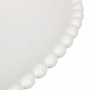 Тарелка обеденная, фарфор, 2 шт, 23 см, овальная, Pearl, Lefard, 761-108
