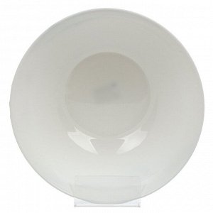 Салатник стеклокерамика, круглый, 18х7.4 см, 0.95 л, Флюид, Daniks, синий