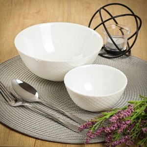 Салатник стеклокерамика, круглый, 18х7.5 см, Precious, Luminarc, Q1932