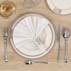 Нож нержавеющая сталь, 2 предмета, столовый, Daniks, Elegant