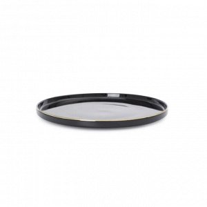 Сервиз столовый фарфор, 16 предметов, на 4 персоны, Domenik, Black Gold, DM3017