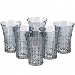 Стакан 380 мл, стекло, 6 шт, Glasstar, Черное море 4, RNBS0606