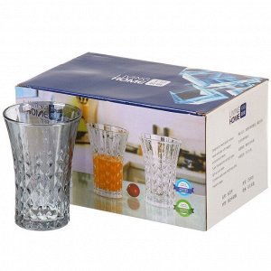 Стакан 380 мл, стекло, 6 шт, Glasstar, Черное море 4, RNBS0606