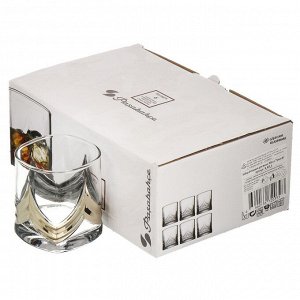 Стакан для виски 330 мл, стекло, 6 шт, Glasstar, Триумф, N_620_4