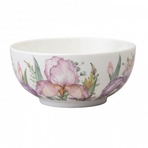 Салатник фарфор, круглый, 15х7 см, 0.65 л, Irises, Lefard, 425-146