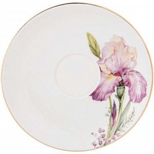 Чайная пара фарфор, 2 предмета, на 1 персону, 280 мл, Lefard, Irises, 590-332