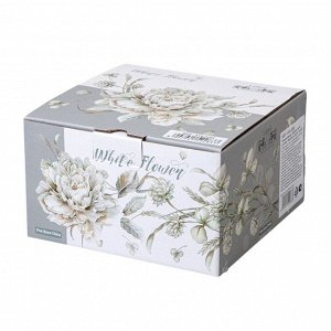 Чайная пара фарфор, 2 предмета, на 1 персону, 330 мл, Lefard, White Flower, 415-2283