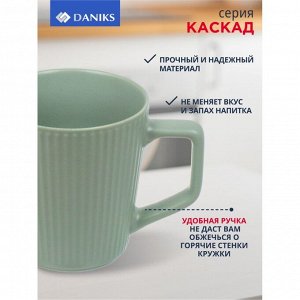 Кружка керамика, 420 мл, Каскад, Daniks, R23154/4625-1, в ассортименте
