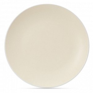 Тарелка обеденная, керамика, 24 см, круглая, Scandy milk, Domenik, TDP535/DMD131