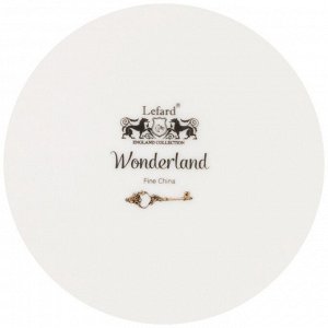 Тарелка фарфор, 15х2 см, фигурная в форме сердца, Wonderland, Lefard, 590-448
