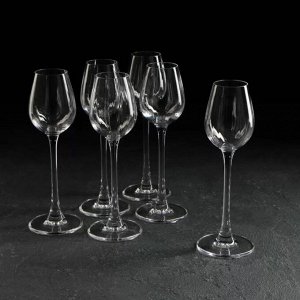 Рюмка 90 мл, стекло, 6 шт, Bohemia, Columba, 91L/1SG80/0/00000/090-662