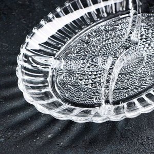 Блюдо стекло, овальное, 26х18.5 см, 2 шт, Конья-фд, Pasabahce, 54912BBFD