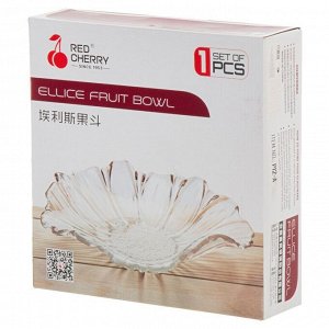 Блюдо стекло, фигурное, 29х8 см, сервировочное, Самоцвет, Y6-10326/Y4-9171