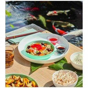 Блюдо стеклокерамика, 29 см, Friends Time Turquoise Мезе, Luminarc, P6362