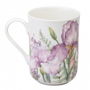 Кружка фарфор, 330 мл, Irises, Lefard, 425-155