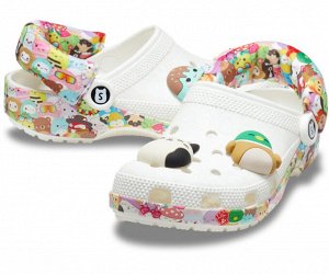 Сrocs Classic Clog Squishmallows – кроксы унисекс с принтом Сквишмаллоу