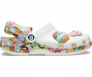 Сrocs Classic Clog Squishmallows – кроксы унисекс с принтом Сквишмаллоу
