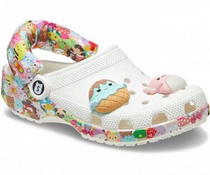 Сrocs Classic Clog Squishmallows – кроксы унисекс с принтом Сквишмаллоу