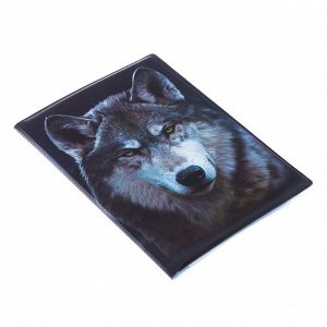 Обложка для автодокументов "Волк"