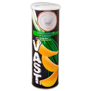 Чипсы VAST Sour Cream & Onion 160 г 1/14