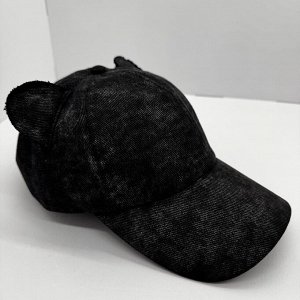 Бейсболка Стильный головной убор - бейсболка кошка с ушками !
Бейсболка женская выполнена из натурального материала - хлопок. Текстура материала напоминает вареный джинс. Модель аксессуара имеет удобн