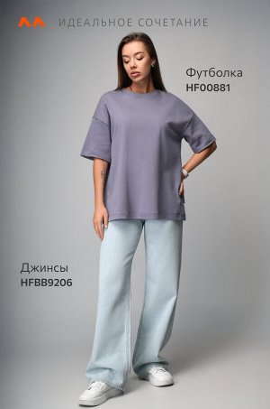 Женская футболка оверсайз Happyfox