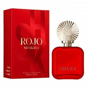 SHAKIRA ROJO lady edt 50 ml м(е)  туалетная вода женская