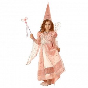 Карнавальный костюм «Сказочная фея», размер 36, рост 140 см, цвет розовый