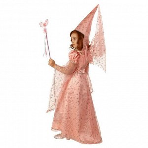 Карнавальный костюм «Сказочная фея», размер 36, рост 140 см, цвет розовый