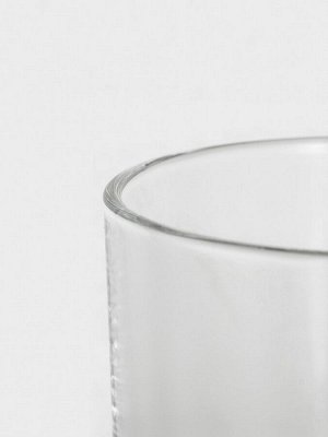 Стаканы для виски Magistro «Альфа», 310 мл, 8.7x9.2 см, набор 4 шт., стекло, прозрачные