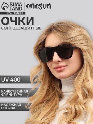 Очки солнцезащитные OneSun, uv 400, дужка 14.5 см, ширина 14.5 см, линза 4.5x5.8 см