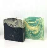 REALGREEN Мыло натуральное (кофейное и с узором) брак партии