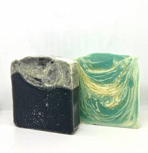 REALGREEN Мыло натуральное (кофейное и с узором) брак партии