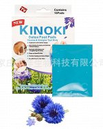 Детокс-пластыри для стоп &quot;Василек&quot; Kinoki Detox Foot Pads (10 шт, коробка)
