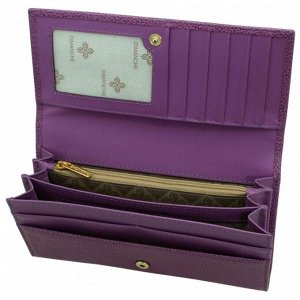 Портмоне, 18 х 2,5 х 9 см, цвет пурпурный, серия Purpur