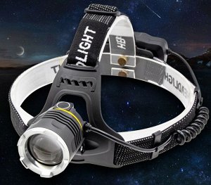 Фонарь налобный BL-2199-2 (двойной диод)