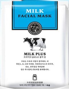 Тканевая маска на лицо молочная " Bioaqua "