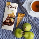 Dove мол.шок. Груша вафля НГ 90гр