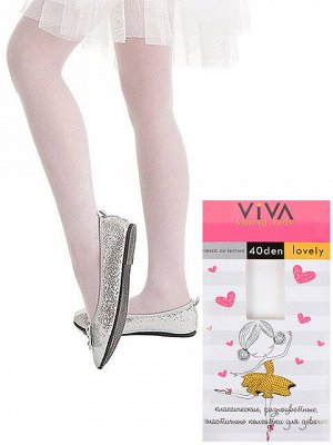 Детские колготки  lovely 40 ден, белые