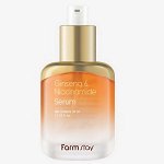 Сыворотка для лица с женьшенем и ниацинамидом FarmStay Ginseng &amp; Niacinamide Serum, 35мл