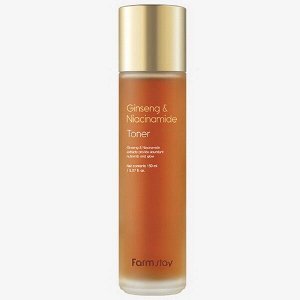 Тонер для лица с женьшенем и ниацинамидом FarmStay Ginseng & Niacinamide Toner, 150мл