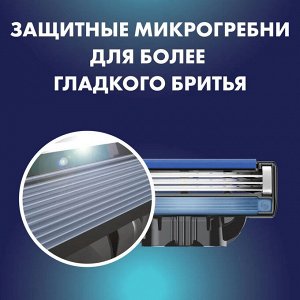 Мужской набор Gillette с бритвой Gillette Mach3 и гелем для бритья