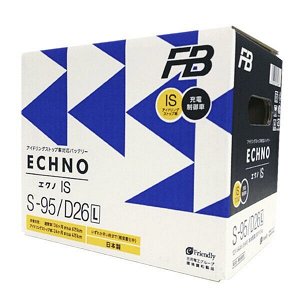 Аккумулятор FB Echno IS S-95/95D26L, 64Ач, CCA 680A, необслуживаемый, технология EFB