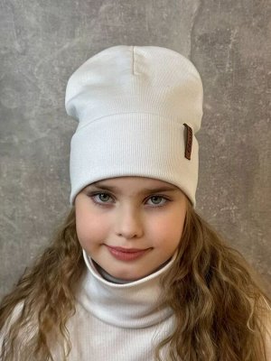 Комплект шапка и снуд
