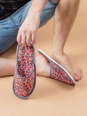 Тапочки Варианты расцветки: косички/фиолетовый, косички/графит, мозаика/красный, плакат, квадрат/черный
Ткань: полиэстер, Состав: верх/ подкладка: 100% ПЭ; подошва ЭВА 100%
Отличные легкие тапочки для