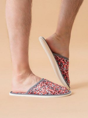 Тапочки Варианты расцветки: косички/фиолетовый, косички/графит, мозаика/красный, плакат, квадрат/черный
Ткань: полиэстер, Состав: верх/ подкладка: 100% ПЭ; подошва ЭВА 100%
Отличные легкие тапочки для
