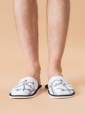Тапочки Варианты расцветки: утки/желтый, яйца/серый, Рок/черный, обнимашки, яйца/голубой, капибара/зеленый, пивозавр, бобер, обнимусь
Ткань: кулирка, Состав: Верх 100% хлопок/ Подкладка: 100% хлопок
О