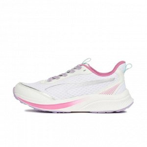TIGORA Running Shoes WHPK - Беговые кроссовки для детей 6-12 лет, бело-розовые