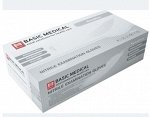 Перчатки нитриловые неопудренные текстурированные BASIC SENSITIVE (50 пар)